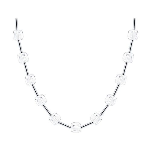 Сапфир каталог товаров Колье из серебра с стеклом