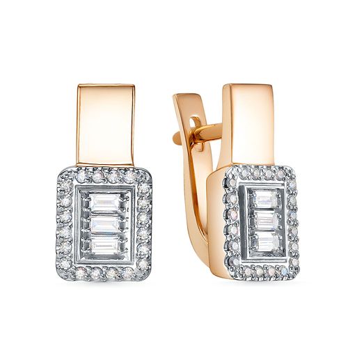 Сапфир каталог товаров Серьги из золота с бриллиантом