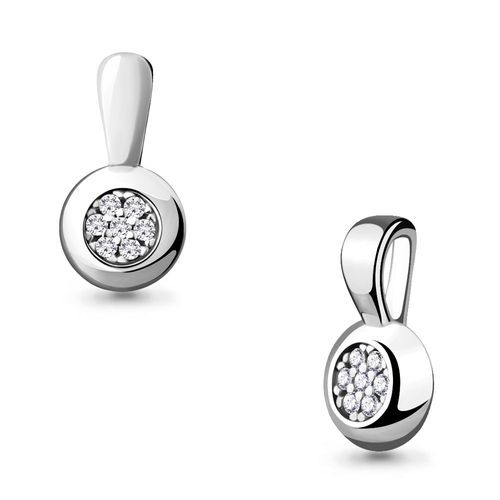 Сапфир каталог товаров Подвеска из серебра с фианитом