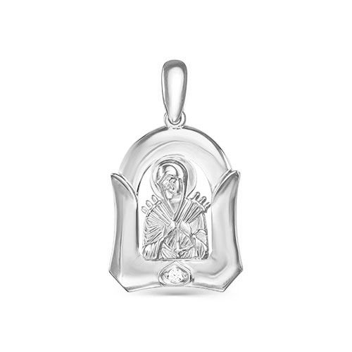 Сапфир каталог товаров Подвеска икона из серебра