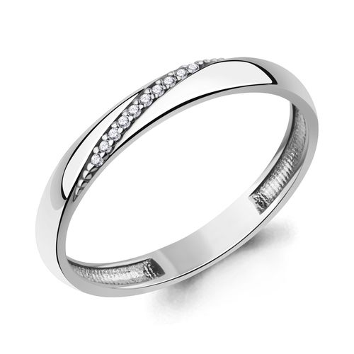 Сапфир каталог товаров Кольцо из серебра с фианитом