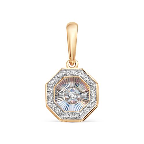 Сапфир каталог товаров Подвеска из золота с бриллиантом