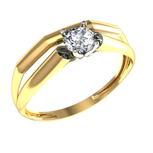 Сапфир каталог товаров Кольцо из золота с фианитом