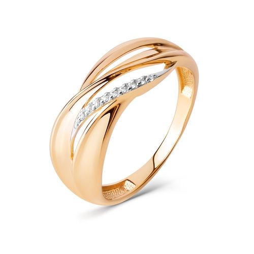 Сапфир каталог товаров Кольцо из золота с фианитом