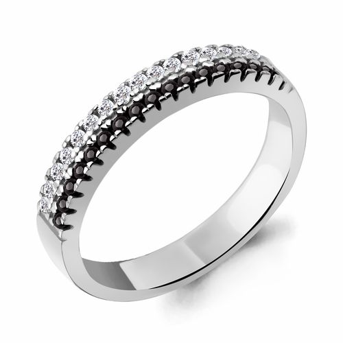 Сапфир каталог товаров Кольцо из серебра с фианитом