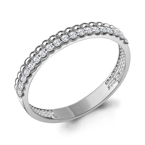 Сапфир каталог товаров Кольцо из серебра с фианитом