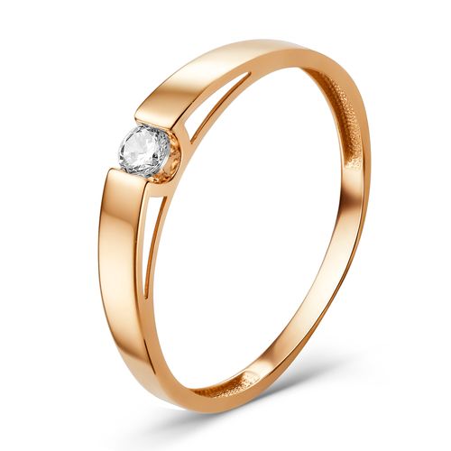 Сапфир каталог товаров Кольцо из золота с фианитом