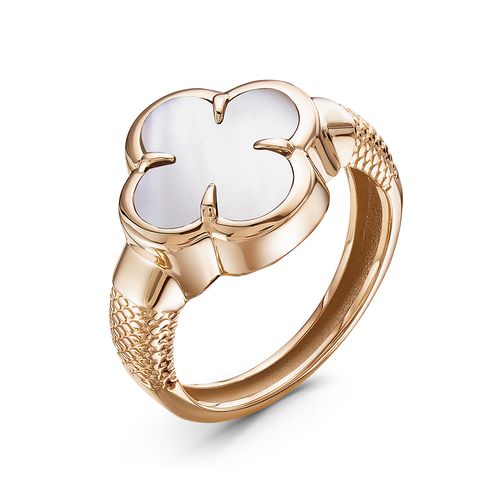 Сапфир каталог товаров Кольцо из золота с перламутром