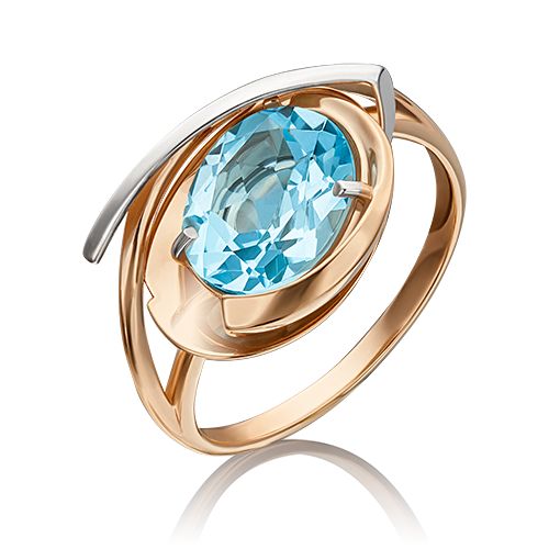 Сапфир каталог товаров Кольцо из золота с топазом