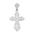 Сапфир каталог товаров Подвеска крест из серебра