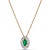 Сапфир каталог товаров Колье из золота с бриллиантом, изумрудом
