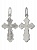 Сапфир каталог товаров Подвеска крест из серебра